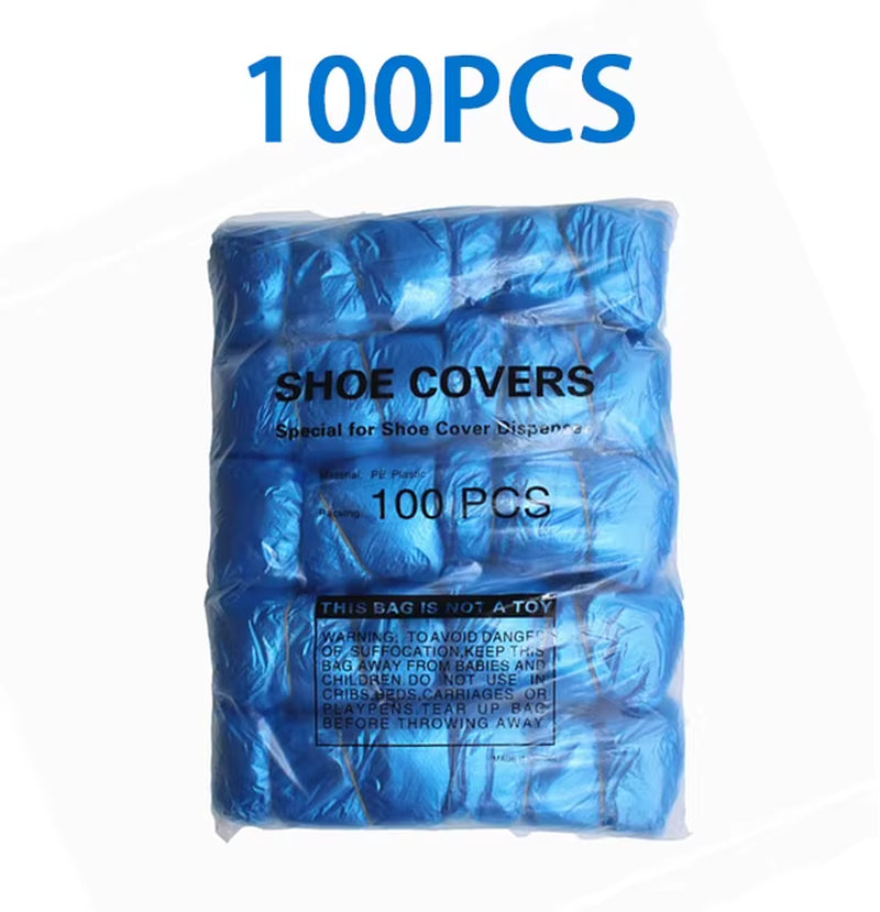 Effortless Cleanliness: Automatic Hand-Free Shoe Cover Dispenser for Home and Office - Portable, Durable, and Eco-Friendly