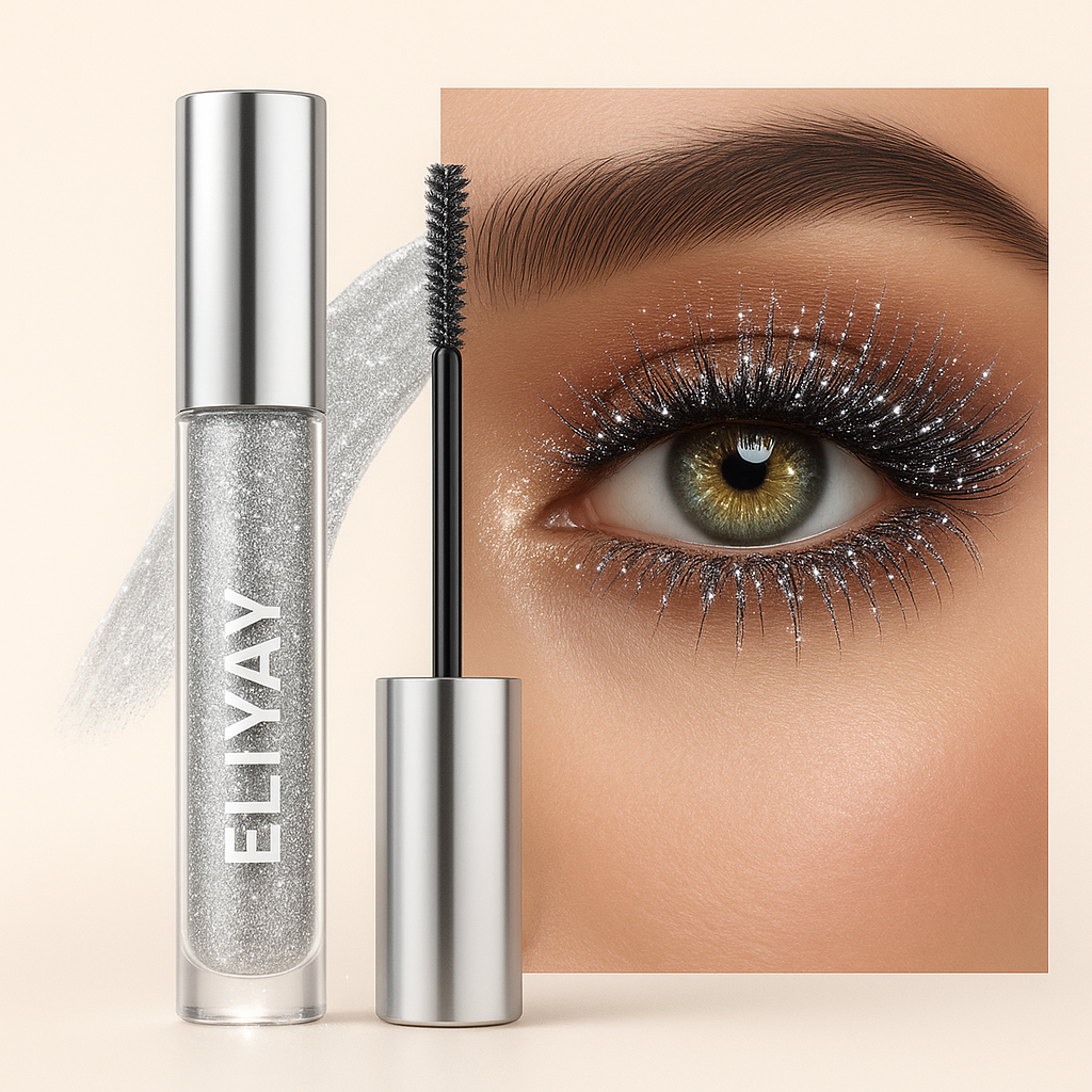 ELIYAY™ Diamond Glitter Mascara – Dazzling Shine & Long-Lasting Curl