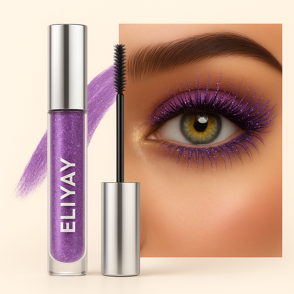 ELIYAY™ Diamond Glitter Mascara – Dazzling Shine & Long-Lasting Curl
