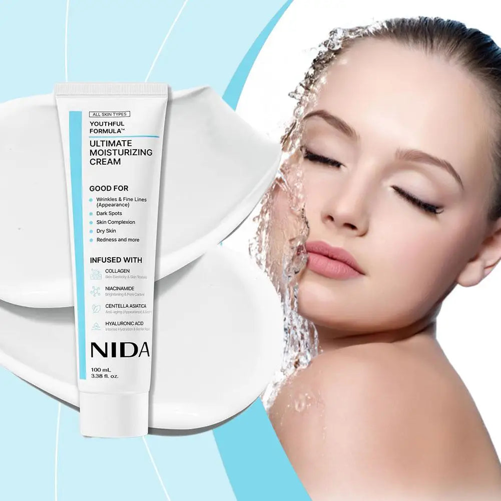 Revitalize Your Skin with Our 100ml Ultimate Moisturizing Cream - Repairing, Calming, and Anti-Aging Formula for All Skin Types!
