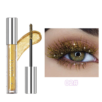 Elevate Your Look with 1 PC Diamond Glitter Mascara for Dazzling, Long-Lasting Curl and Shine