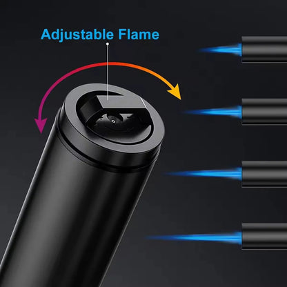 TorchPro™ Metal Jet Lighter — Windproof & Refillable