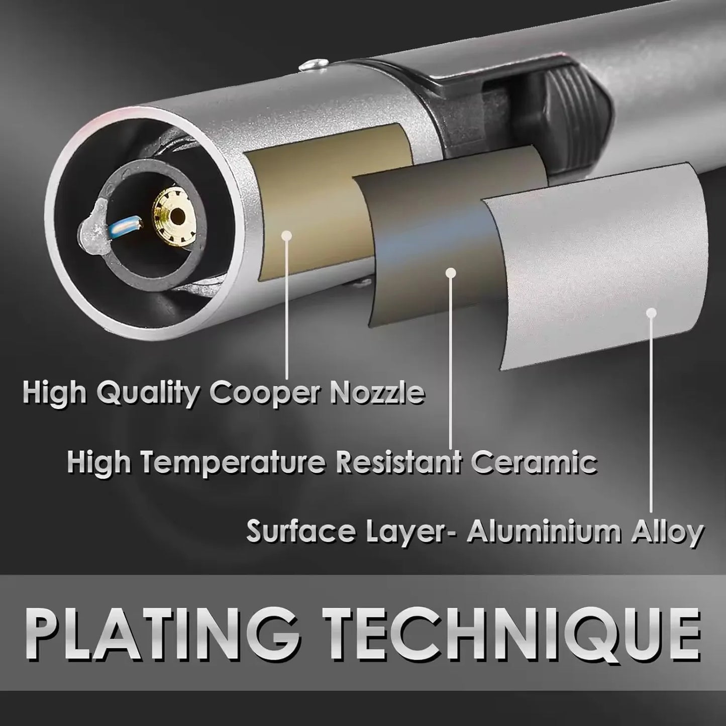 TorchPro™ Metal Jet Lighter — Windproof & Refillable