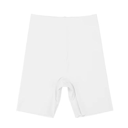 Seamless High Waist Ice Silk Boyshorts for Women - Tummy Control & Comfort with Hip Lift Design