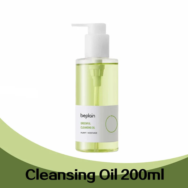 Transform Your Skin with the Beplain Korean Skincare Pore Cleansing Set: Mung Bean Foam, Clay Mask & Gentle Oil - 3 Powerful Pieces for Radiant Complexion