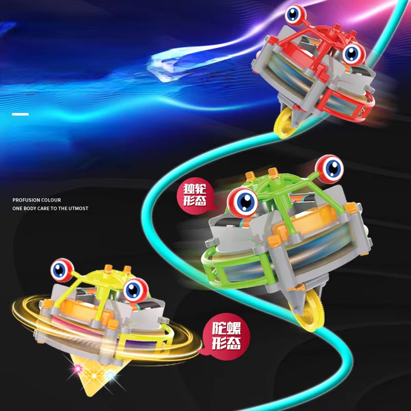 Introducing the Creative Magical Tumbler Unicycle Robot - The Ultimate Electric Toy for Adventure-loving Kids!