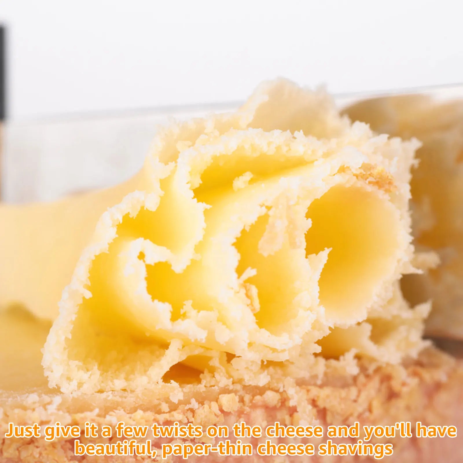 Elevate Your Dishes with Our Premium Stainless Steel Cheese Curler Cutter – Perfect for Cheese and Chocolate Shavings!