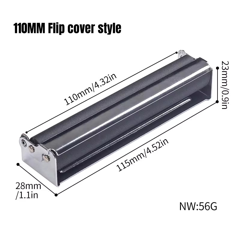 RollPro™ Portable Metal Cigarette Rolling Machine