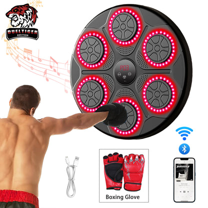 Elevate Your Fitness Game with the Smart Bluetooth Music Boxing Machine - Your Ultimate Wall-Mounted Boxing Trainer!
