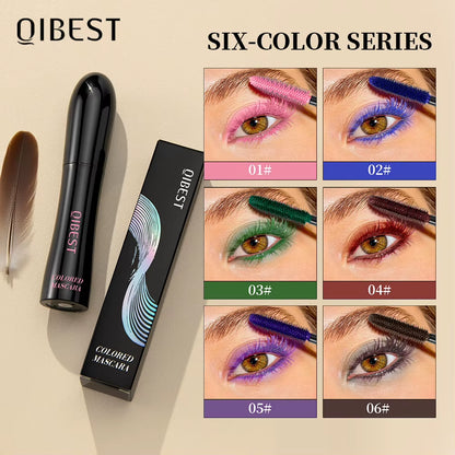 Unleash Stunning Lashes with Our Waterproof, Sweat-Resistant Mascara Available in 6 Vibrant Shades – Enjoy Smudge-Proof Confidence All Day Long!