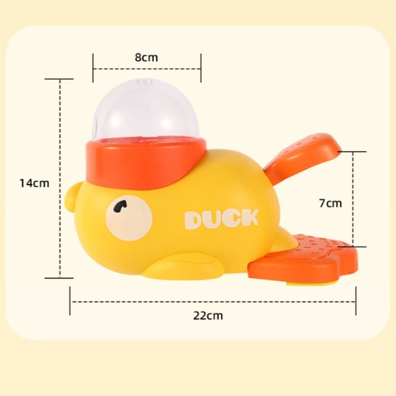 Quirky Cartoon Duck Dog Feeder - Fun Puzzle Toy for Foodie Pups!