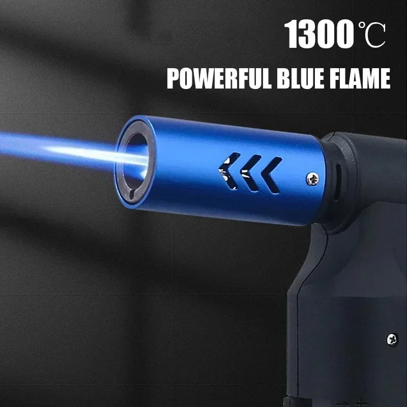 BlazeMaster™ Jet Butane Lighter — Windproof & Premium