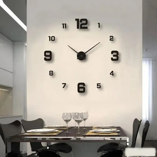 TimeScape™ Frameless DIY Wall Clock - Modern DIY...


