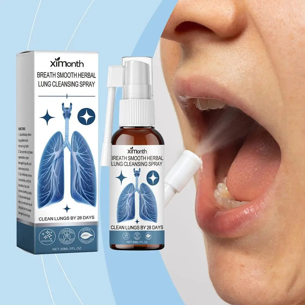 BreathEase™ Herbal Lung Mist — Natural Respiratory Support