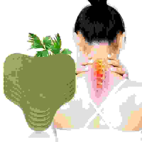 PainEase™ Herbal Relief Patches on Neck Knees an...


