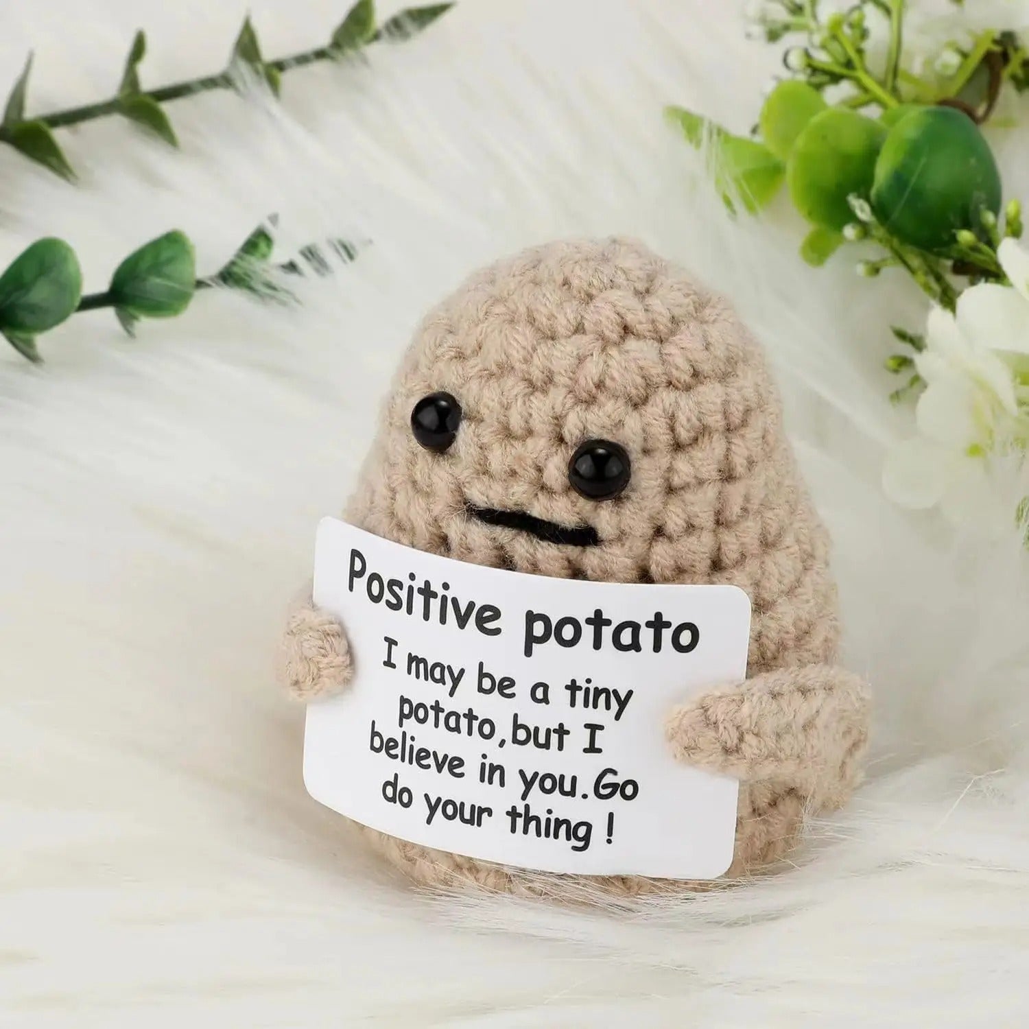 HugTato™ Handmade Positive Energy Plush Doll for...


