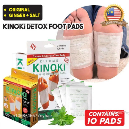 PureStep™ Detox Foot Pads — Gold & White Cleansi...


