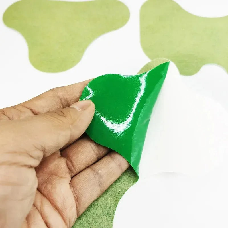 PainEase™ Herbal Relief Patches on Neck Knees an...


