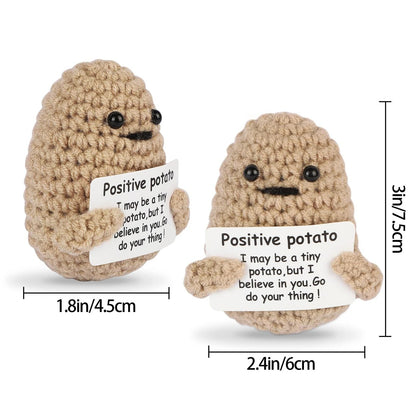 HugTato™ Handmade Positive Energy Plush Doll for...


