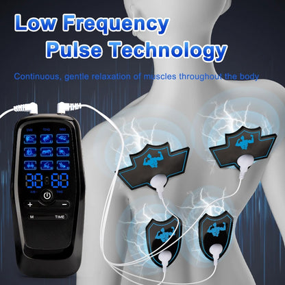 PulseThera™ EMS Muscle Stimulator — Digital Therapy Device