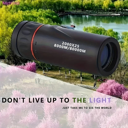 VistaPro™ 2000X25 HD Monocular — Compact Travel Telescope