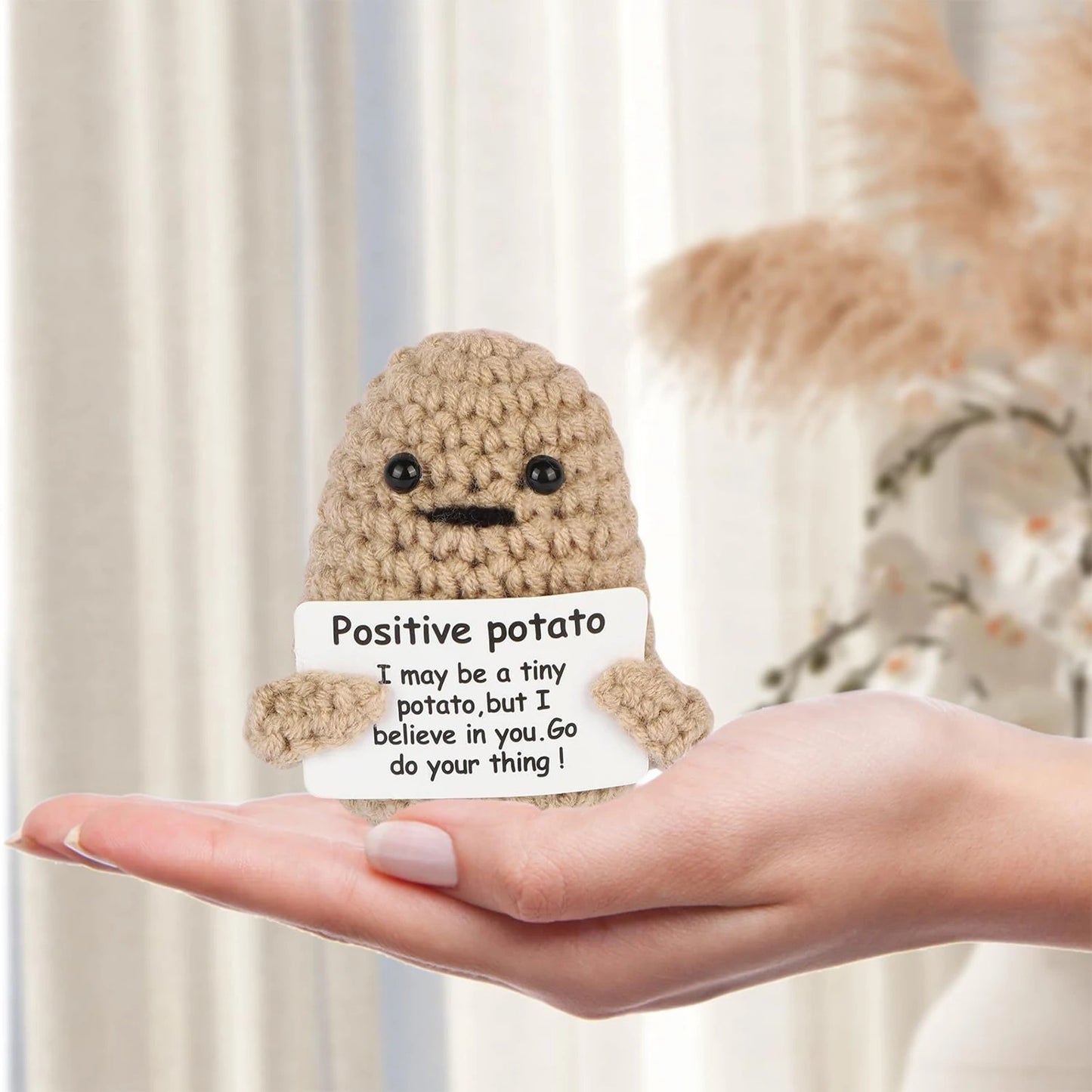  HugTato™ Handmade Positive Energy Plush Doll for...


