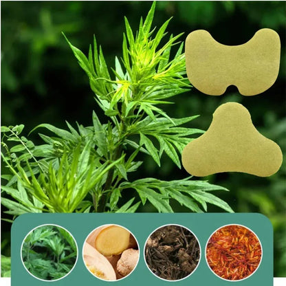 PainEase™ Herbal Relief Patches on Neck Knees an...


