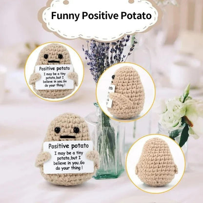 HugTato™ Handmade Positive Energy Plush Doll for...



