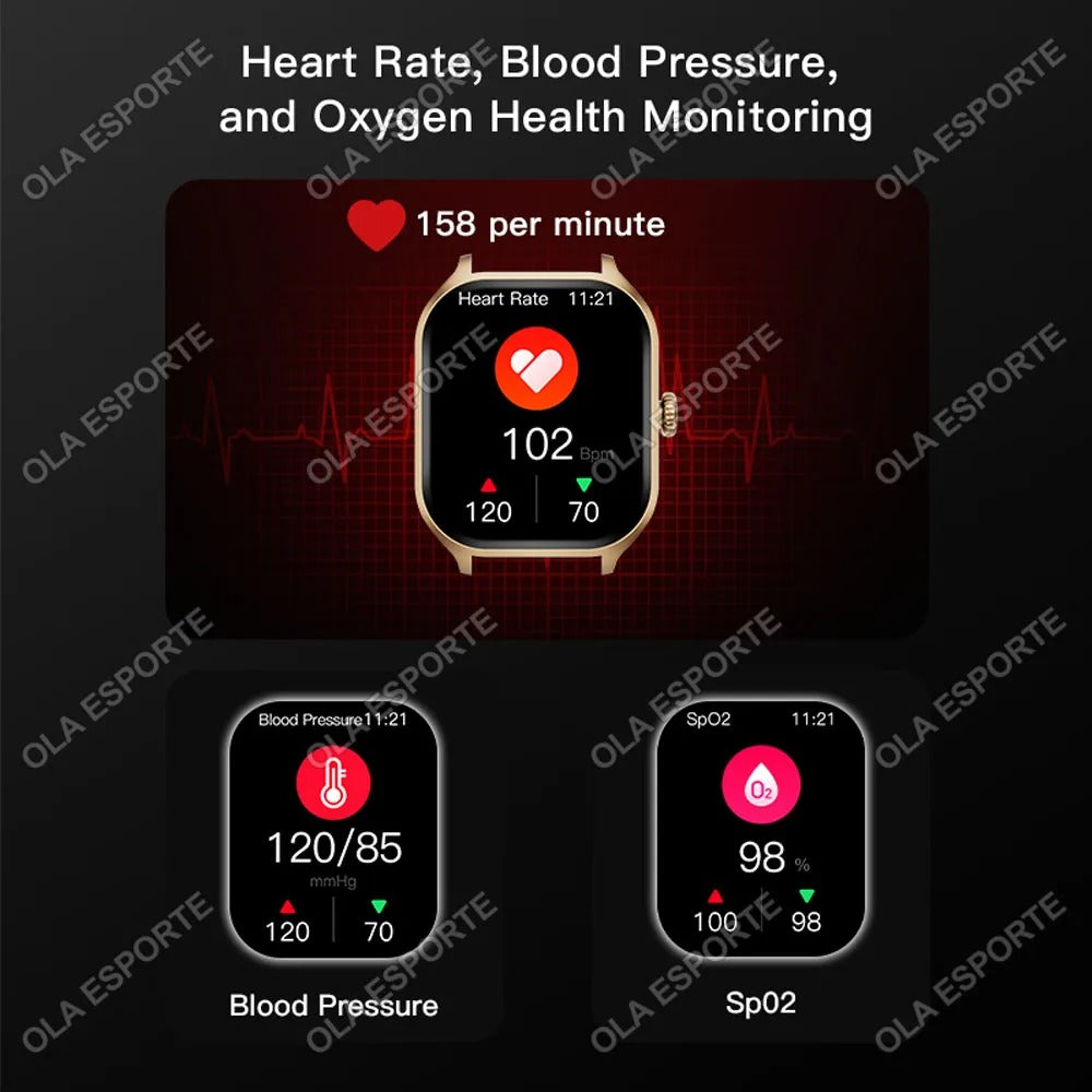 ⌚ TimePro™ Plus 1.88” Full Touch Smartwatch — Fitness & Call