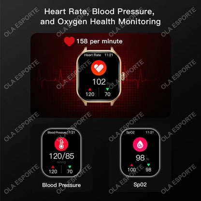 ⌚ TimePro™ Plus 1.88” Full Touch Smartwatch — Fitness & Call