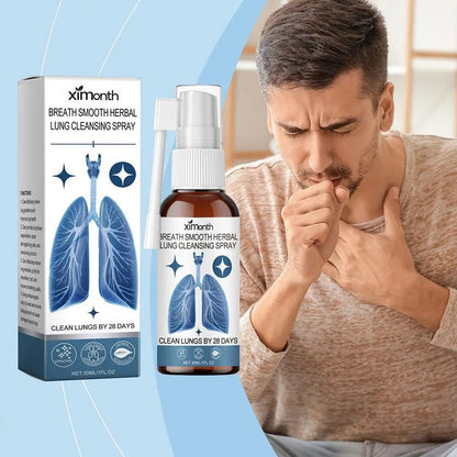 BreathEase™ Herbal Lung Mist — Natural Respiratory Support
