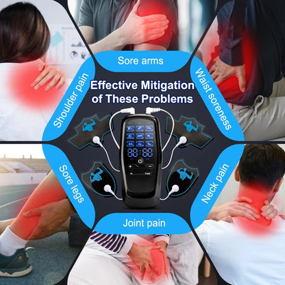 PulseThera™ EMS Muscle Stimulator — Digital Therapy Device