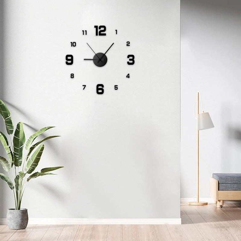 TimeScape™ Frameless DIY Wall Clock - Modern DIY...


