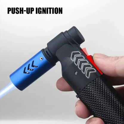 BlazeMaster™ Jet Butane Lighter — Windproof & Premium