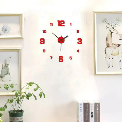 TimeScape™ Frameless DIY Wall Clock - Modern DIY...


