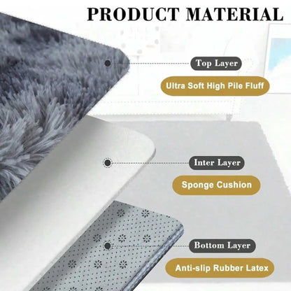 CozyNest™ Plush Fluffy Carpet — Soft Luxury for Every Step