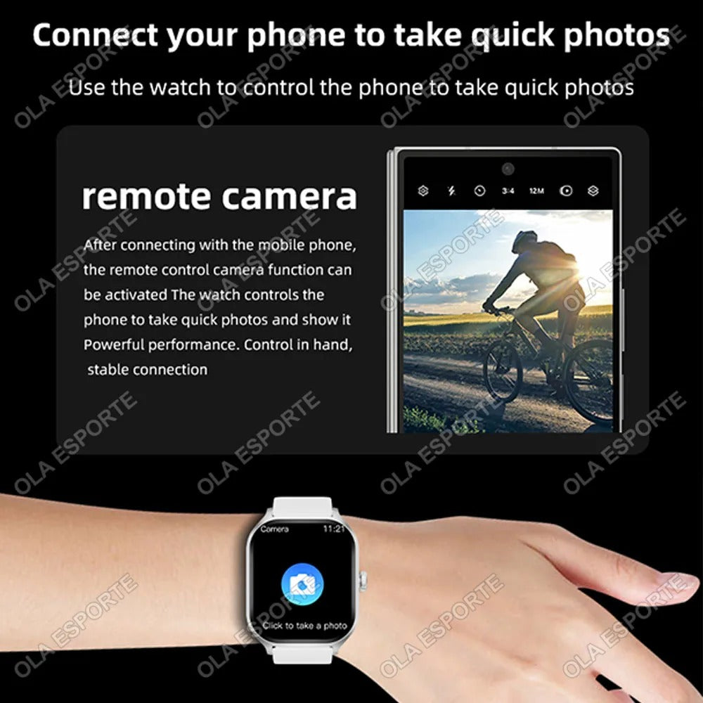 ⌚ TimePro™ Plus 1.88” Full Touch Smartwatch — Fitness & Call