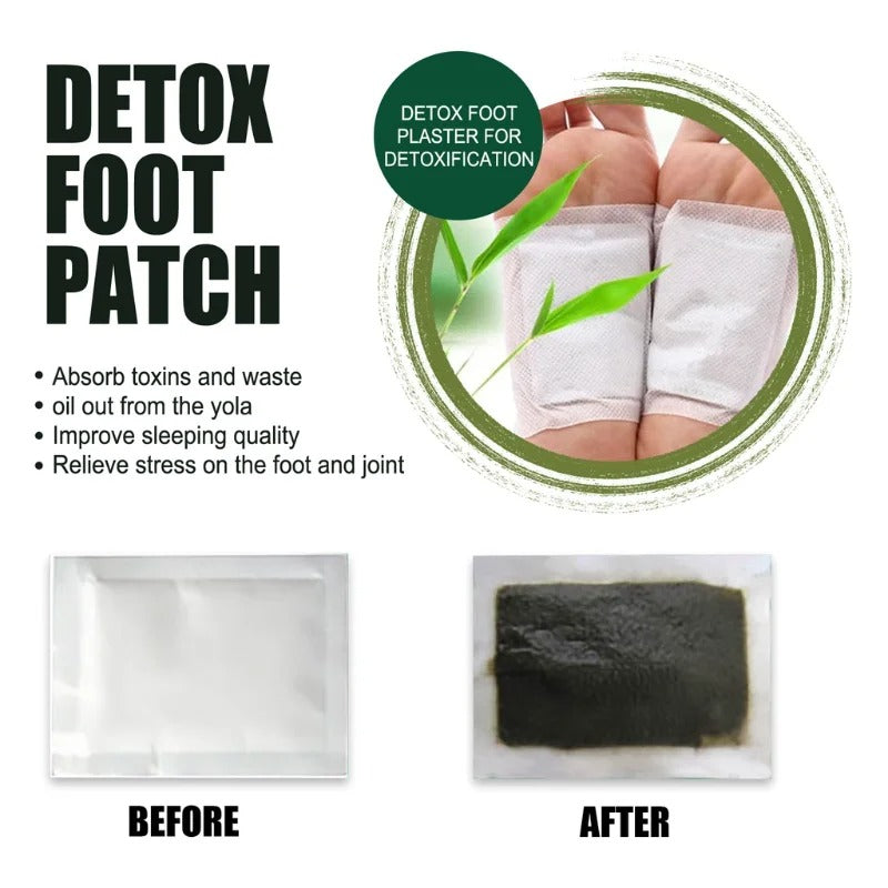 PureStep™ Detox Foot Pads — Gold & White Cleansi...


