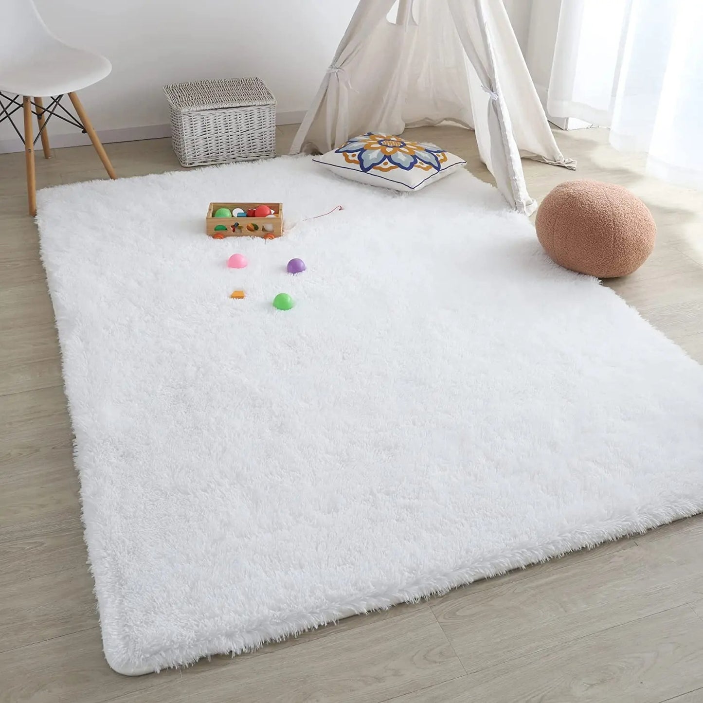 CozyNest™ Plush Fluffy Carpet — Soft Luxury for Every Step