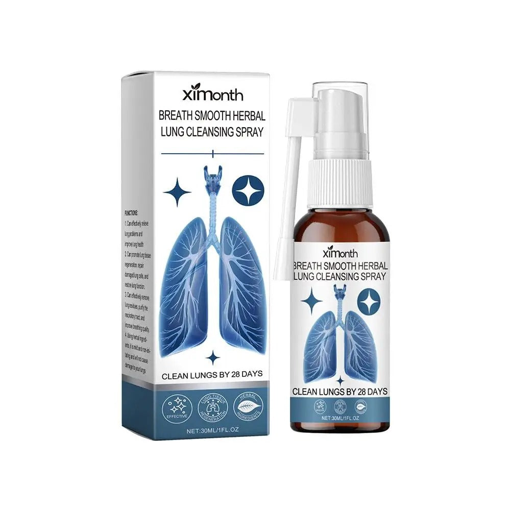 BreathEase™ Herbal Lung Mist — Natural Respiratory Support