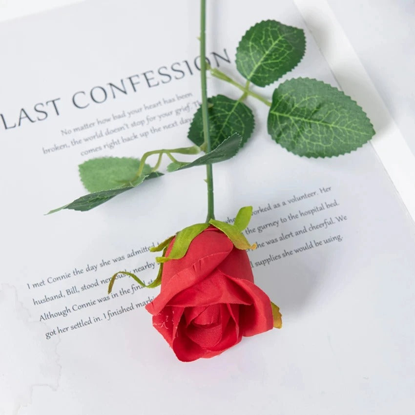 EverBloom Silk Rose Bouquet - Timeless Elegance in Bloom