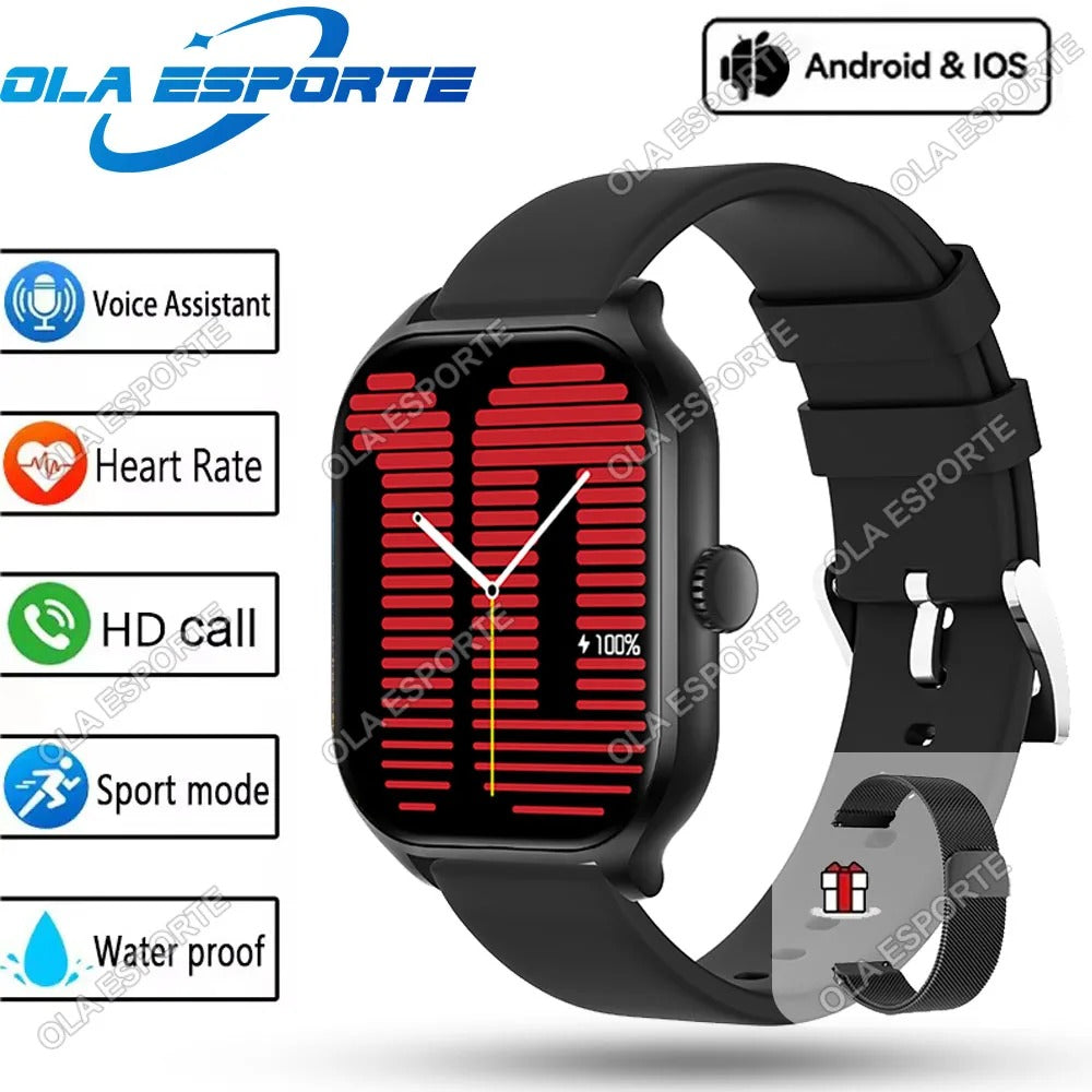⌚ TimePro™ Plus 1.88” Full Touch Smartwatch — Fitness & Call