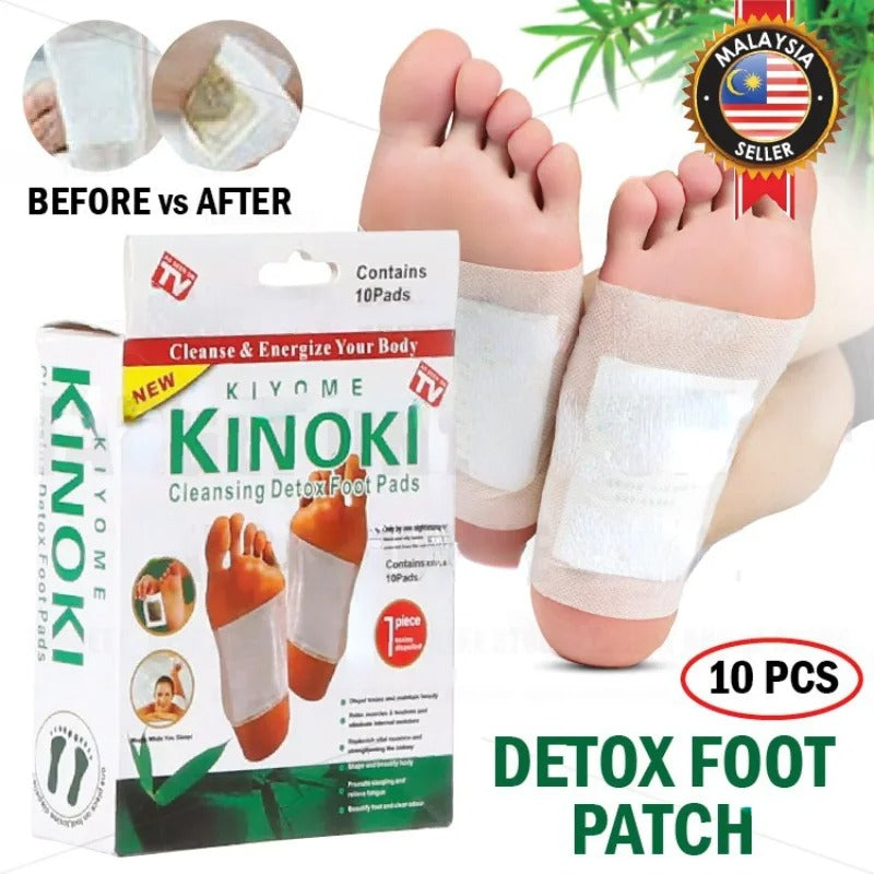 PureStep™ Detox Foot Pads — Gold & White Cleansi...


